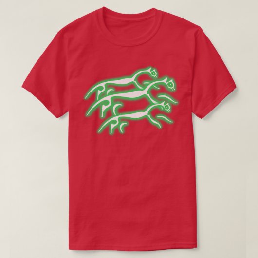 T-shirt Chevaux blancs (Design devant)
