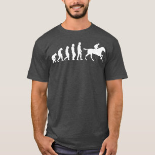 T-shirt Chevaux Cheval équitation Evolution Cadeau