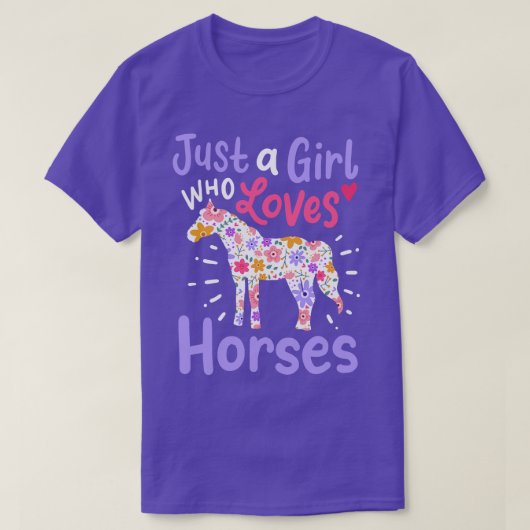 T-shirt Chevaux Cheval Lover 1 (Design devant)