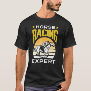 T-shirt Chevaux Chevaux Experte Race Racer