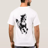 T-shirt chevaux chinois (Dos)