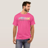 T-shirt Chevaux courant Mustangs (Devant entier)