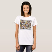 T-shirt Chevaux de chevaux (Devant entier)