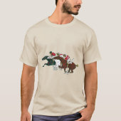 T-shirt Chevaux de course (Devant)