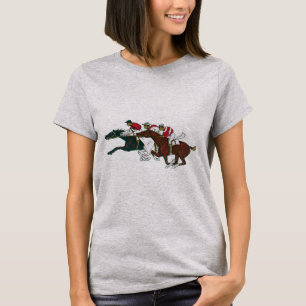 T-shirt Chevaux de course