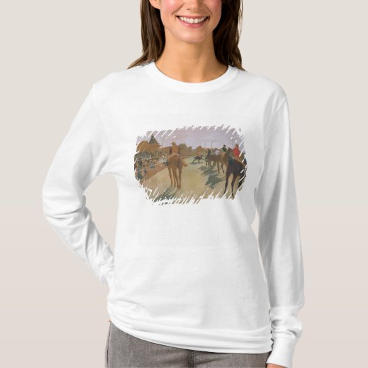 T-shirt Chevaux de course d'Edgar Degas | devant les (Devant)