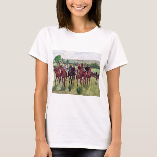 T-shirt Chevaux de course, Edgar Degas (Devant)