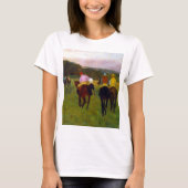 T-shirt Chevaux de course Edgar Degas à Longchamp (Devant)