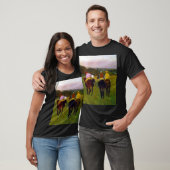 T-shirt Chevaux de course Edgar Degas à Longchamp (Unisexe)