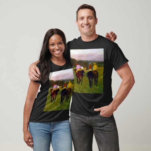 T-shirt Chevaux de course Edgar Degas à Longchamp (Unisexe)