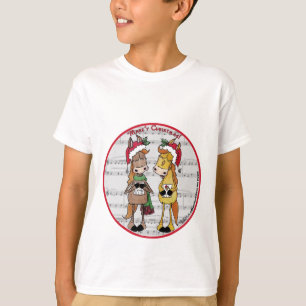 T-shirt Chevaux de covoiturage - 'Mare'y Christmas