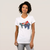 T-shirt Chevaux de Dala (Devant entier)