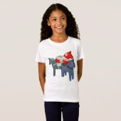 T-Shirt Chevaux de Dala (Devant entier)