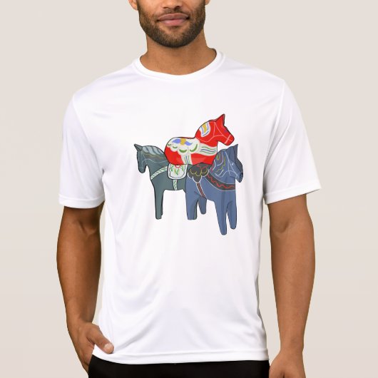 T-shirt Chevaux de Dala (Devant)