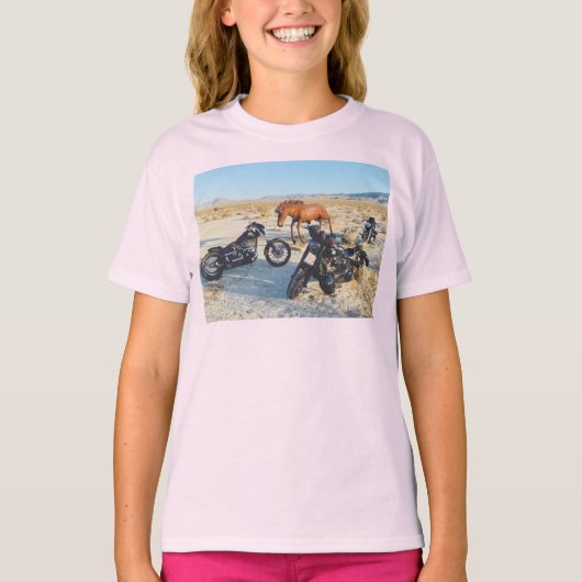 T-shirt Chevaux de fer (Devant)