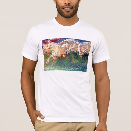 T-shirt Chevaux de Neptune (Devant)