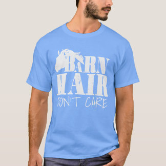 T-shirt Chevaux Grange Cheveux Pas De Soins Chevaux