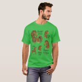 T-shirt Chevaux sans limites amis (Devant entier)