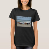 T-shirt Chevaux sauvages Corolla NC (Devant)
