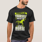 T-shirt Chevaux Sayers Chevaux Oiseaux Graphiques Chevaux (Devant)