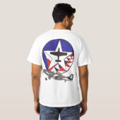 T-shirt chevaux-vapeur (Dos entier)