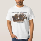 T-shirt Chevaux-vapeur belges (Devant)