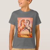 T-shirt Chevaux vintages (Devant)
