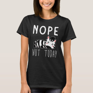 T-shirt Chevaux Zèbres Fatigués Paresseux Zèbre