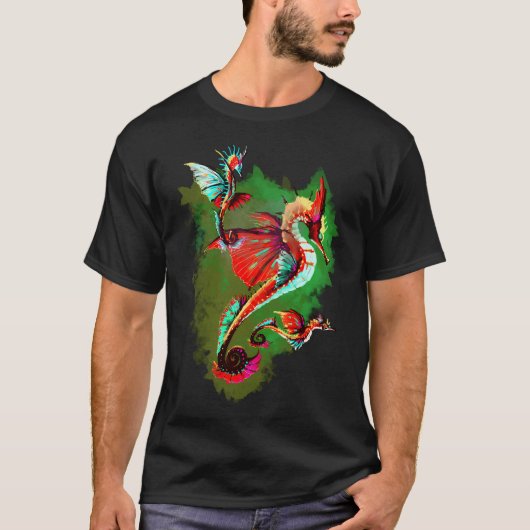 T-shirt ChevauxCélestes Rouge (Devant)
