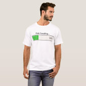 T-shirt Cheveux chargeant 33 pour cent (Devant entier)