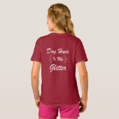 T-SHIRT CHEVEUX DE CHIENS EST MON CHIENS DE PARTIES SCINTI (Dos entier)