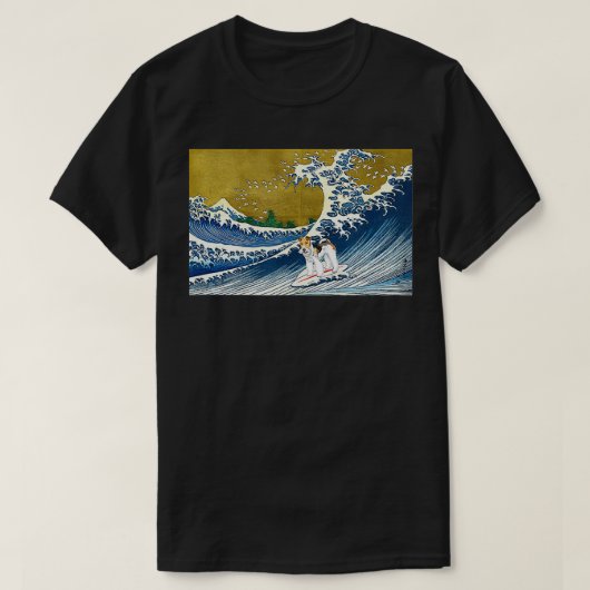 T-shirt Cheveux de fil Fox Terrier (Design devant)