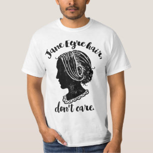 T-shirt Cheveux de Jane Eyre, je m'en fiche