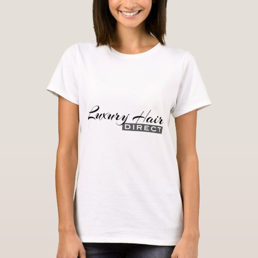 T-shirt Cheveux de luxe directs (Devant)