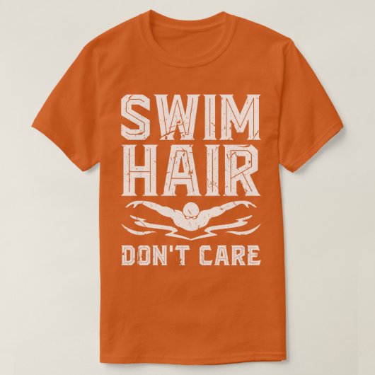 T-shirt Cheveux de natation Dont e Swimmer (Design devant)