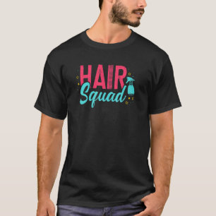 T-shirt Cheveux Dresser Cheveux Salle Salon Coiffeur Barbi
