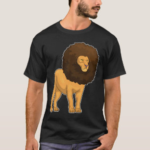 T-shirt Cheveux Lion Afro