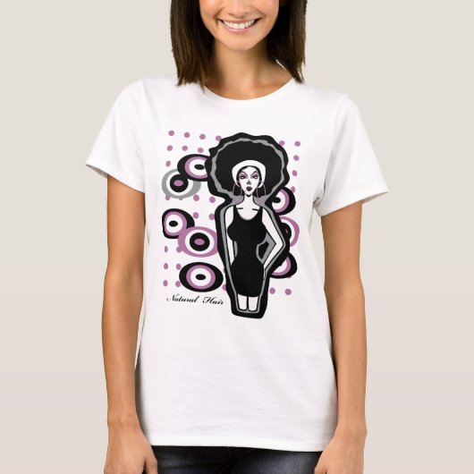 T-shirt Cheveux naturels (Devant)