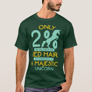 T-shirt Cheveux rouges