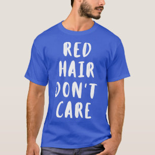 T-shirt Cheveux rouges donx27t soins 7