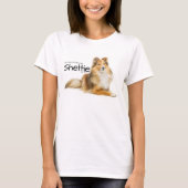 T-shirt Cheveux Sheltie (Devant)