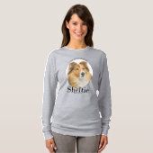 T-shirt Cheveux Sheltie (Devant entier)