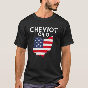 T-shirt Cheviot Ohio USA State America Travel Ohioan