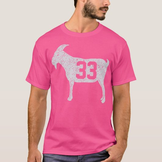 T-shirt Chèvre 33 Oiseau (Devant)