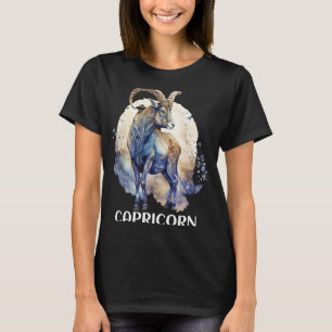 T-shirt Chèvre Astrologique Capricorne Casquettes Zodiaque
