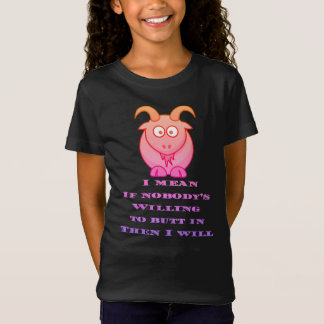 T-Shirt chèvre BILLY curieuse 