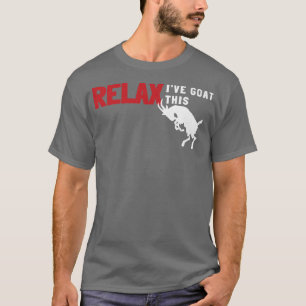 T-shirt Chèvre Calm Down Ferme agricole Rela J'ai chèvre ç