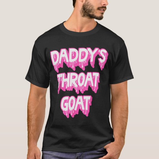 T-shirt Chèvre de gorge de papa Nk (Devant)