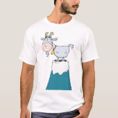T-shirt Chèvre de Longhorn (Devant)