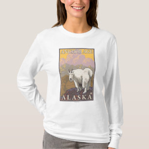 T-shirt Chèvre de montagne - Anchorage, Alaska